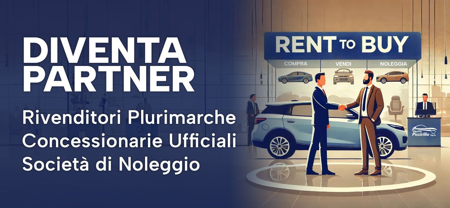 Entra a far parte della grande comunità di Gruppo Piccirillo. Siamo pronti a portare il nostro DNA nella tua azienda, offrendoti l'opportunità di diventare nostro partner strategico con significativi margini di crescita.